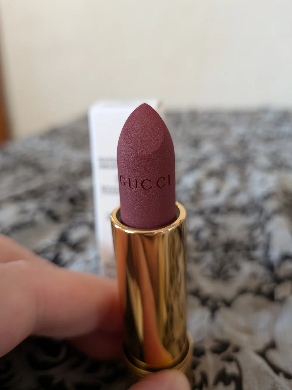 Gucci Velvet Matte Lipstick in Joanna Burgundy